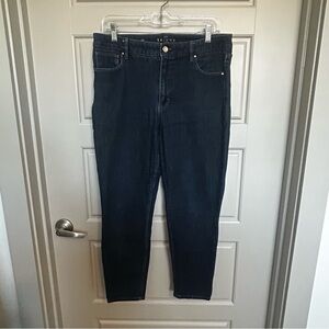 White House Black Market Skinny Women's Blue Denim Ankle Jeans